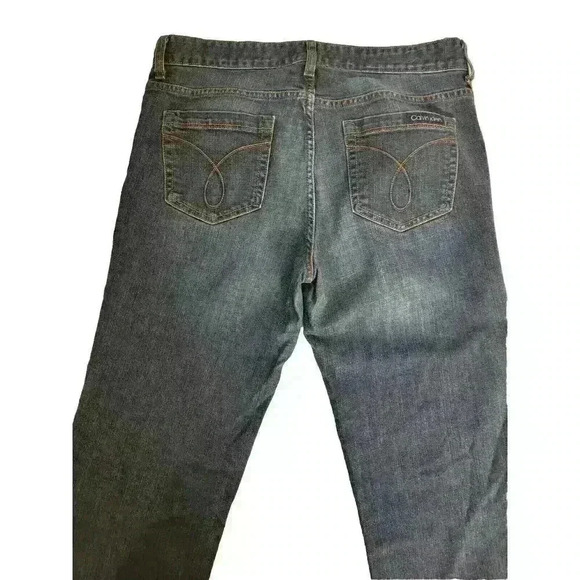 Women's Calvin Klein Denim Jeans Size 10 Straight - Picture 1 of 12
